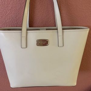 White Michael Kors bag